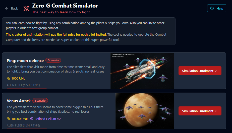 Ship-to-ship combat against alien vessels