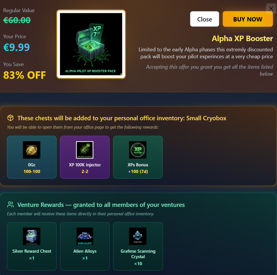 Venture Rewards