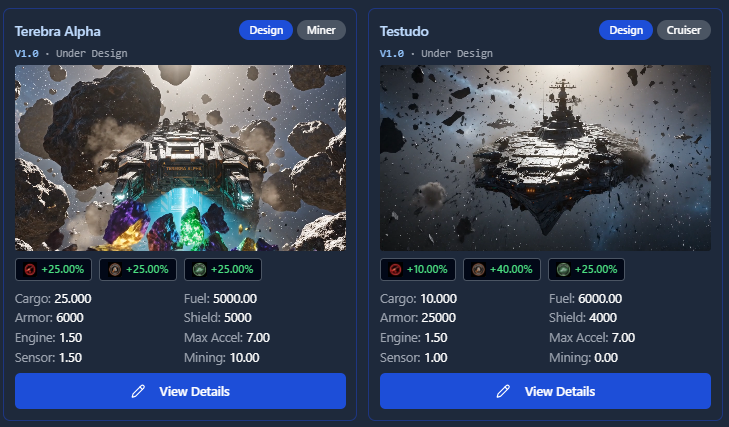 New ships