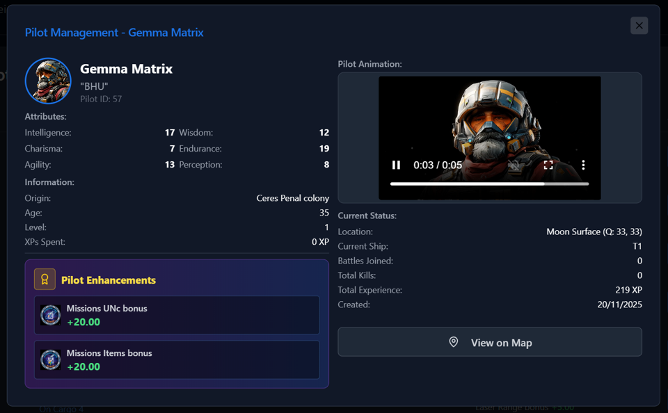 Pilot Details