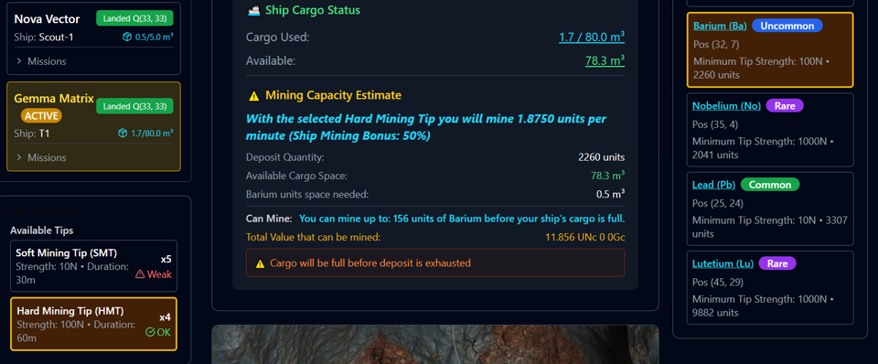 Mining pre-requisites